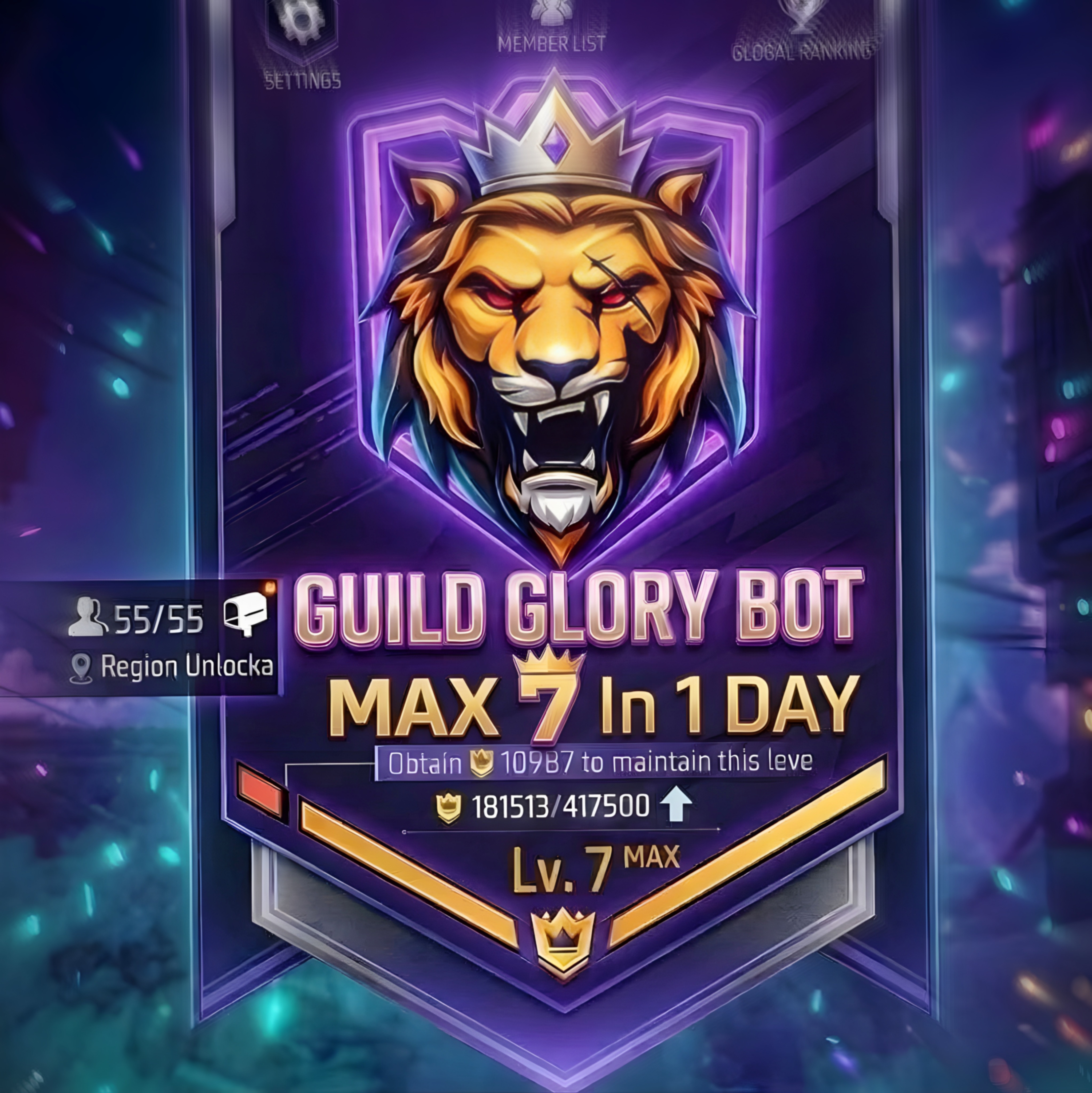 Free Fire Guild  Glory Seller